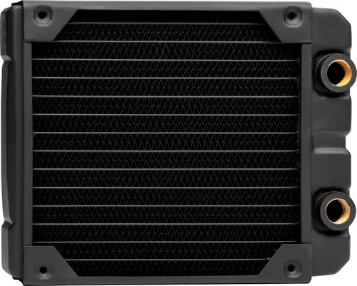 Corsair Hydro X Series, Radiador de Refrigeración por Agua XR5 de 140 mm (Monturas de Ventilador Único de 140mm, Construcción Premium de Cobre,