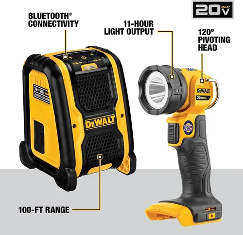 Miniatura 7 de DEWALT - Kit combinado de herramientas eléctricas de 20 V MAX, 10 herramientas inalámbricas, juego de herramientas eléctricas, 2 baterías, cargador