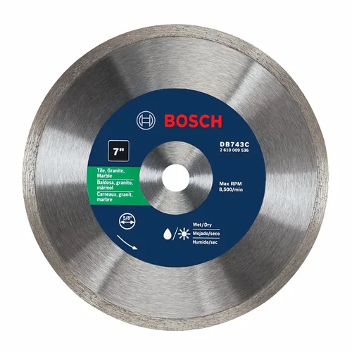 Miniatura 10 de Bosch DB4543S Hoja de diamante de borde continuo estándar de 4.5 pulgadas
