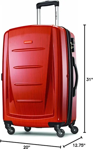 Miniatura 110 de Samsonite Winfield 2 Equipaje rígido con ruedas giratorias, Azul profundo, Juego de 3 piezas (20/24/28)