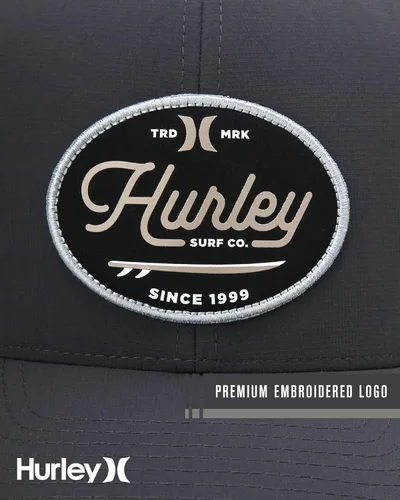 Miniatura 6 de Hurley Gorra de béisbol resistente al agua para hombre - Beach Break Trucker