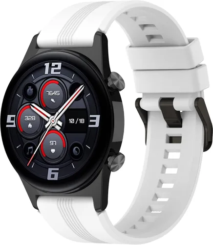 Miniatura 6 de Paquete de 10 correas compatibles con Honor Watch GS 4, Magic Watch 2, Dream, correa de silicona de 0.866 pulgadas de repuesto para Amazfit Bip 5