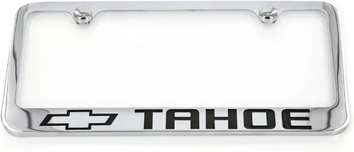Miniatura 2 de Chevrolet Tahoe Soporte de marco de matrícula de metal cromado