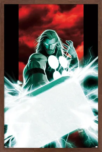 Miniatura 16 de Trends International Marvel Comics - Thor - Mjolnir Wall Poster, 14.725" x 22.375", Premium Unframed Version Versión premium sin marco