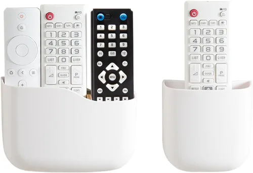 Miniatura 15 de Soporte remoto de pared para ventilador de TV, soporte de control remoto, organizador de pared, organizador de teléfono para oficina, soporte