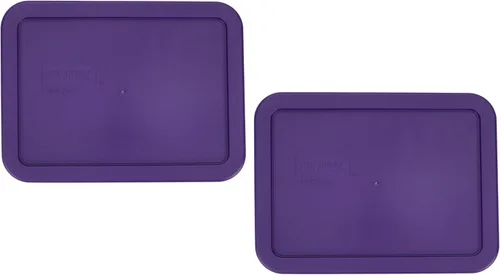 Miniatura 5 de Pyrex 7210-PC - Tapa de plástico sin BPA, 3 tazas, color morado ciruela, fabricada en Estados Unidos