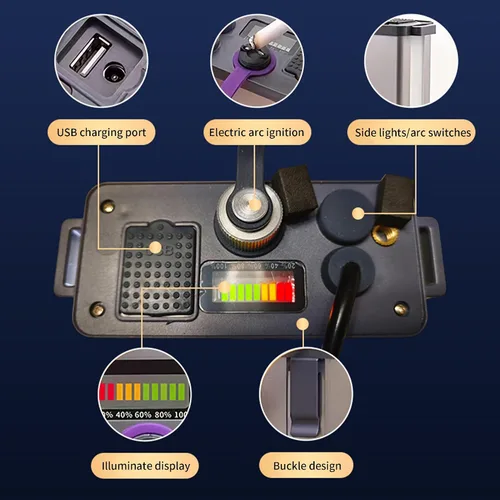 Miniatura 2 de Luces de caza de Coon de alta potencia, sensor de movimiento Minería LED faro para cazadores, Super brillante de alto lúmenes recargable, linterna