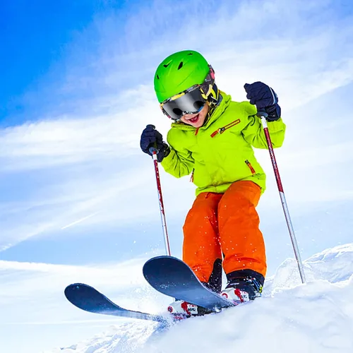 Miniatura 7 de Gafas de esquí para niños, gafas de snowboard para niños y niñas, jóvenes, OTG gafas de esquí antivaho con correa antideslizante