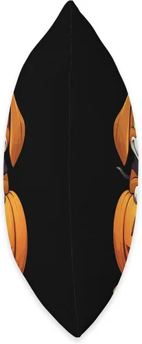 Miniatura 2 de Spooky Beagle Halloween Beagle - Almohada divertida de Halloween con sombrero de bruja para perro, 16 x 16 pulgadas, multicolor