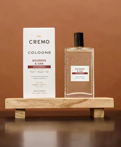 Miniatura 5 de Cremo Cologne For Men Bourbon & Oak - Spray de colonia para hombre, una sofisticada mezcla de especias de destilador, bourbon fino y roble blanco