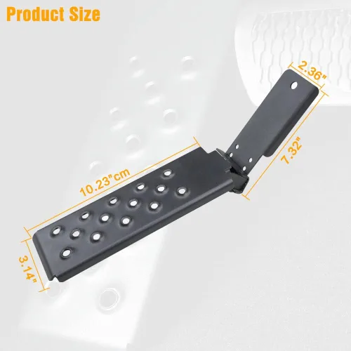 Miniatura 7 de JROAD Pedal muerto del lado del conductor, panel de apoyo de pie izquierdo compatible con Jeep Wrangler JL JLU 2018 2019 2020 2021 y Gladiator JT