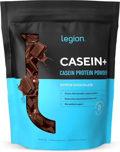 Miniatura 12 de LEGION Casein+ Proteína de Caseína en Polvo (Cereales de Canela) - Proteína Micelar de Liberación Lenta - Polvo No-GMO, Sin Gluten y Endulzado