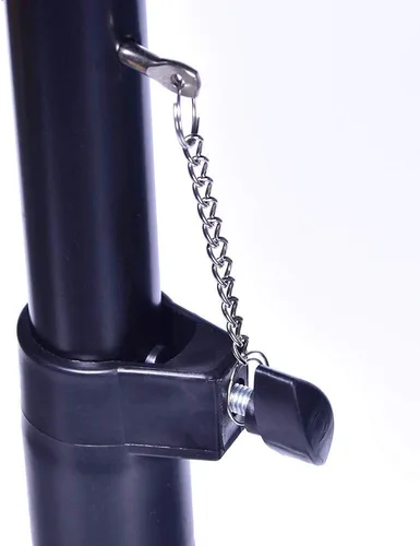 Miniatura 4 de SUMAG Trípode de metal negro mesa mágica Trucos mágicos Mesa de mago Escenario Cerca de la calle Accesorios Altura ajustable Fácil de llevar