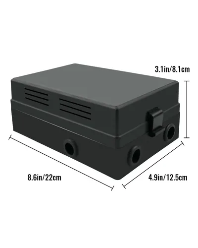 Miniatura 6 de Caja de relé de fusibles de 12V con 15 fusibles y 10 relés y terminales, 15 ranuras para fusibles y 10 ranuras para relés de 4/5 pines, soporte