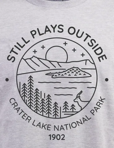 Miniatura 20 de Camiseta de senderismo Still Plays Outside Divertida camiseta para excursionista, camping, campista, al aire libre, hombres y mujeres