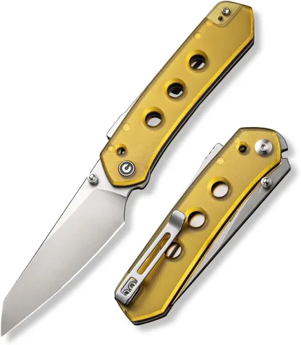 Miniatura 8 de CIVIVI Vision FG - Cuchillo de bolsillo para EDC, Superlock plegable con mango de 3.54 pulgadas Inversa Tanto Nitro-V Blade G-10, regalo ideal