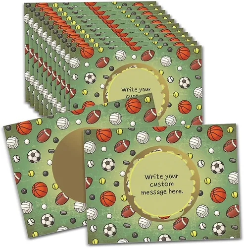 Miniatura 15 de My Scratch Offs - Paquete de 20 Mini Tarjetas Rasca y Gana DIY de Corazón Rosa para San Valentín con Calcomanías, 3x4 Pulgadas, Notas de Amor
