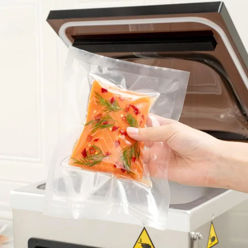 Miniatura 5 de Restaurantware Fresh Hero - Bolsas selladoras al vacío de 6 x 8 pulgadas, 100 bolsas de almacenamiento de alimentos – 3 mil de grosor de plástico