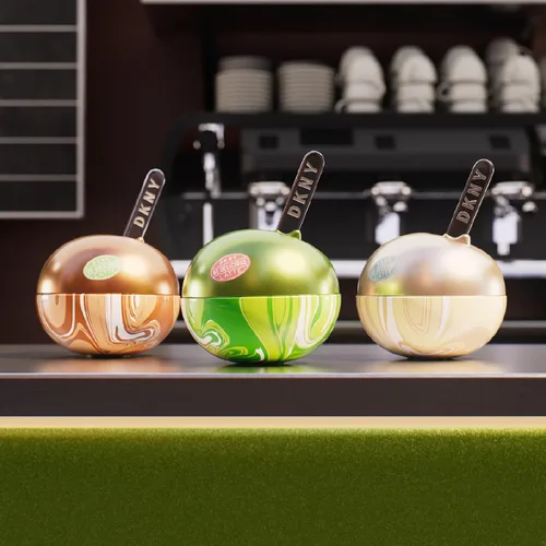 Miniatura 5 de DKNY Be Delicious Latte Pistachio Eau de Parfum Perfume en espray para mujer, 1.7 onzas líquidas