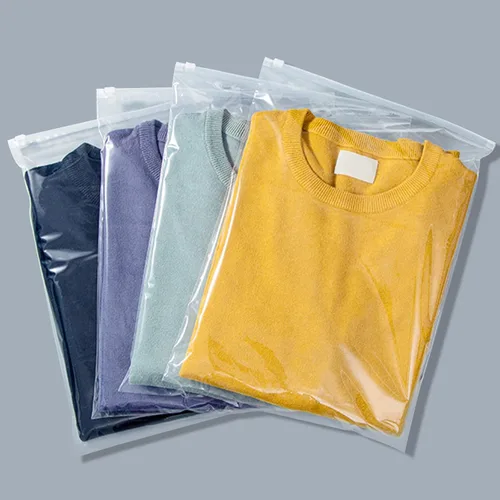 Miniatura 7 de Bolsas transparentes con cierre resellables para ropa, 3 mil de grosor, 9 x 12 pulgadas, sobres de plástico grandes de viaje para ropa, 100 bolsas