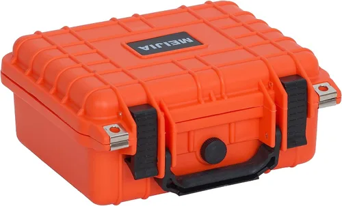 Miniatura 10 de MEIJIA Estuche Protector Impermeable IP67 Portátil para Todo Clima, Estuche Rígido para Cámara, Estuche Seco con Espuma Personalizable, Apto