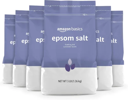 Miniatura 6 de Amazon Basics - Esencia para remojar sal Epsom con aroma a lavanda, 3 libras, paquete de 1 (anteriormente Solimo)