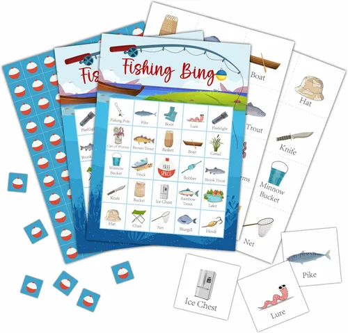 Miniatura 9 de Tarjetas de bingo de jubilación, juego de jubilación para 24 jugadores, actividades de oficina para familiares y amigos, suministros de regalos