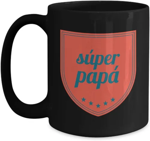 Miniatura 3 de Regalo para Papa Taza de Cafe Padre Vaso, taza café divertidas, tazas personalizadas, taza de café inspiradoras, taza con mensajes positivos., 11onza