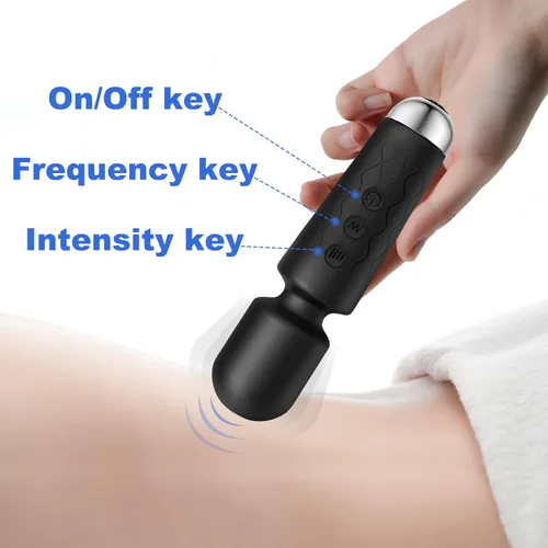 Miniatura 6 de Personal Massager, Micro Wireless Massager, Powerful Combination of Functions, Waterproof and Portable, Suitable for Neck, Leg and Hand Pain, Deep