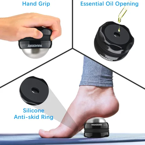Miniatura 3 de Bola de Rodillo de Hielo, Bola de Rodillo de Masaje Frío Criosfera, Terapia de Calor/Frío, Liberación Miofascial, Recuperación Muscular, Alivio