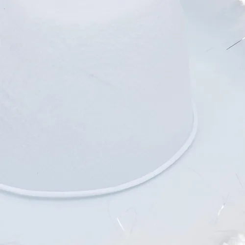 Miniatura 7 de Zodaca Sombrero de vaquero blanco para hombres y mujeres con plumas, sombrero de vaquera esponjoso de fieltro occidental para disfraz de Halloween