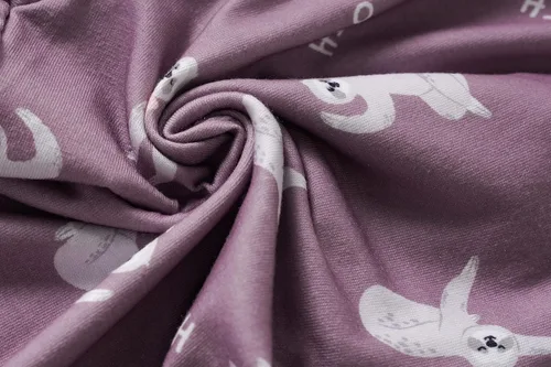 Miniatura 7 de Vopmocld Conjunto de pijama de gatos lindos para niñas grandes, 2 piezas, ropa de dormir de algodón para invierno