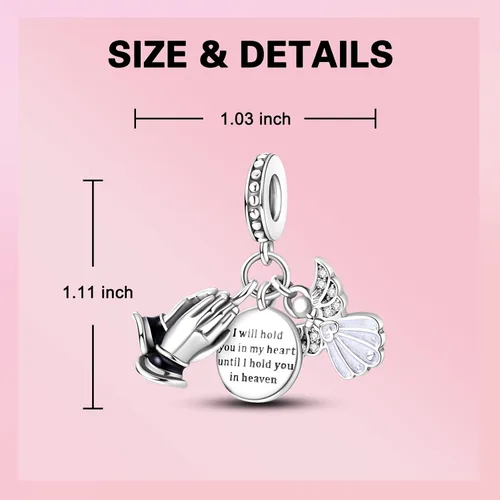 Miniatura 125 de Dije de girasol con diseño de estrella y luna y elefante para pulsera, collar de plata de ley 925, dijes de corazón de amor para mujer, regalo