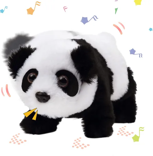 Miniatura 26 de Hopearl - Juguete de peluche electrónico interactivo de unicornio con sonidos y movimientos, camina y tiene un cuerno luminoso; regalo para niños