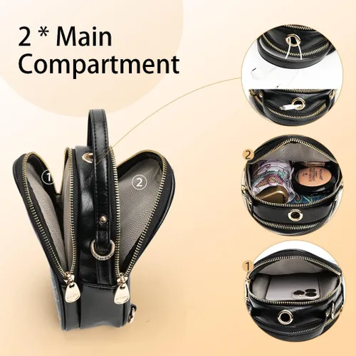 Miniatura 4 de APHISON Bolsos pequeños de moda, bolso de hombro, bolso cruzado para mujer