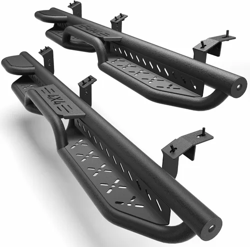 Miniatura 21 de Estribos para Wrangler JK 2007-2018, pasos de trabajo de acero resistente Heavy-Duty Work Steps, 550-LB Capacity, Easy Cab & Bed Access, Jobsite