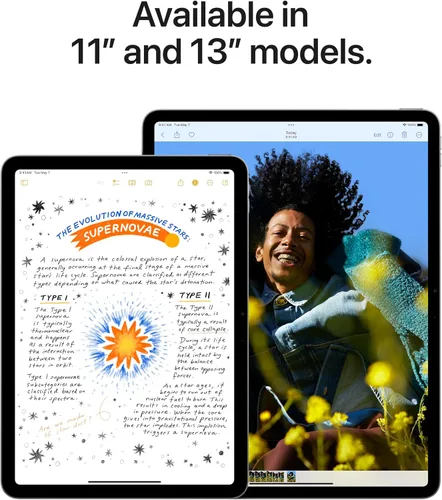 Miniatura 3 de Apple iPad Air de 11 pulgadas (M2): Construido para Apple Intelligence, pantalla Liquid Retina, 1 TB, cámara frontal/trasera de 12 MP, Wi-Fi 6E