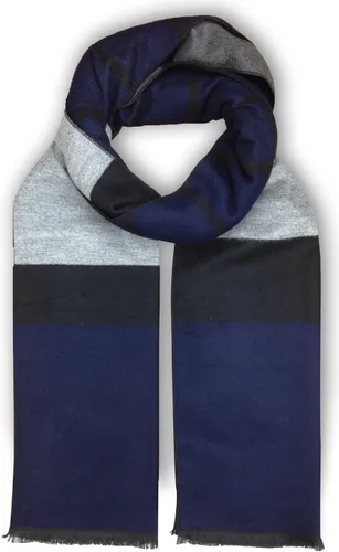 Miniatura 18 de Livativ Bleu Nero Luxurious Winter Scarf for Men – Large Selection of Unique Design Premium Scarves