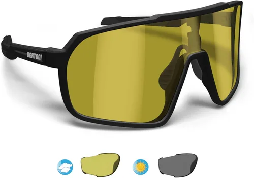 Miniatura 21 de Bertoni Deportes Ciclismo MTB Gafas De Sol Hombres Mujeres Antivaho Lente Óptica RX Portador Acc. - GEMINI NUEVO Portador de lentes ópticas