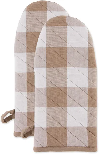 Miniatura 38 de DII Buffalo Check Kitchen Collection, juego de cocina clásico de granja, agarradera, blanco y negro, 2 piezas