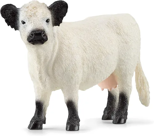 Miniatura 12 de Schleich Farm World - Figura de vaca Braunvieh - Juguete de animal de granja altamente detallado y duradero, juego divertido y educativo para niños