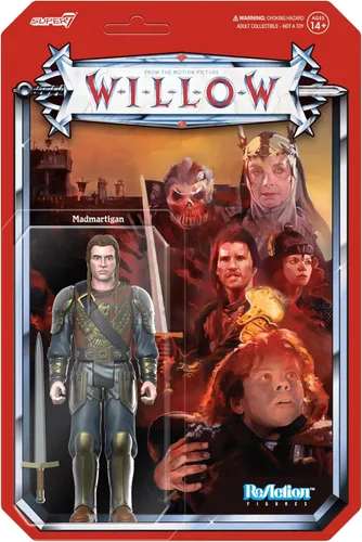 Miniatura 8 de Super7 Willow Ufgood (con Elora Danan) - Figura de acción de sauce de 3.75 pulgadas con accesorio, coleccionables de películas clásicas y juguetes