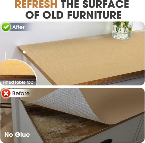 Miniatura 8 de Forro antideslizante para cajones y estantes, no adhesivos, grueso, agarre fuerte, impermeable, lavable, protege los estantes del aparador, armarios