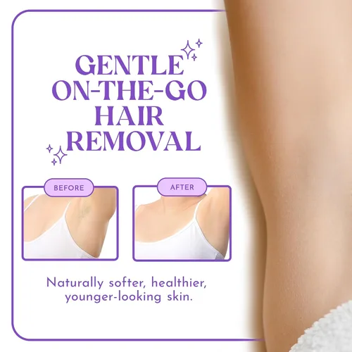 Miniatura 7 de MOOM Express - Tiras de cera listas para usar para depilación - Tiras de cera para cuerpo y piernas - Tiras de cera para mujeres con manzanilla