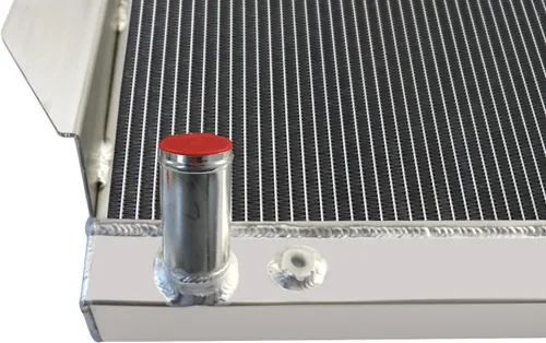 Miniatura 6 de ALLOYWORKS Radiador de aluminio de 4 filas para Jeep Cherokee Wagoneer J10 J20 J-2500 J-2600 5.9 6.6L V8 GAS All Aluminum Radiator. Superior