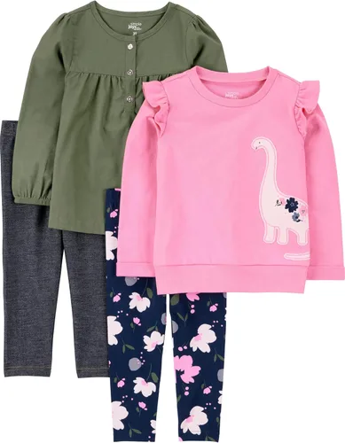 Miniatura 6 de Simple Joys by Carter's girls 4-piece Playwear Set