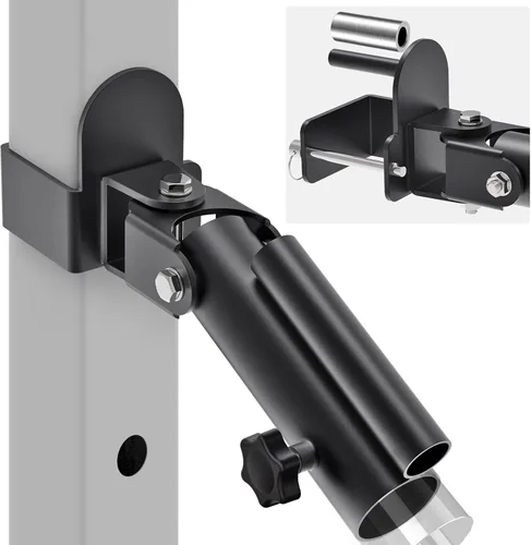 Miniatura 10 de Kipika Accesorio de estante de potencia para orificios de 5/8" y 1" - Equipo de gimnasio para casa resistente para estante de sentadillas de 2x2