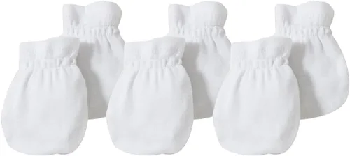 Miniatura 8 de Burt's Bees Baby - Mitones para bebé, antiarañazos, 100% algodón orgánico, juego de 3
