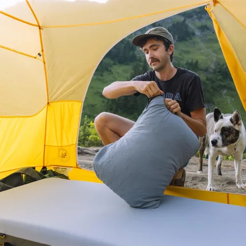 Miniatura 7 de HEST Foamy Camping Mattress Pad - Memory Foam Portable Roll Up Sleeping Cot Mattress for All Adventures - Dual Layer Comfort & Support - No Pump