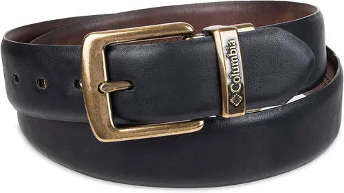 Miniatura 3 de Columbia Cinturón de mezclilla casual reversible dos en uno para hombre